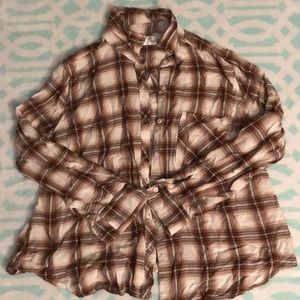 Simple Brown Flannel
